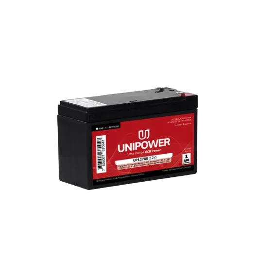 BATERIA SELADA TIPO VRLA UNIPOWER 12V/7AH