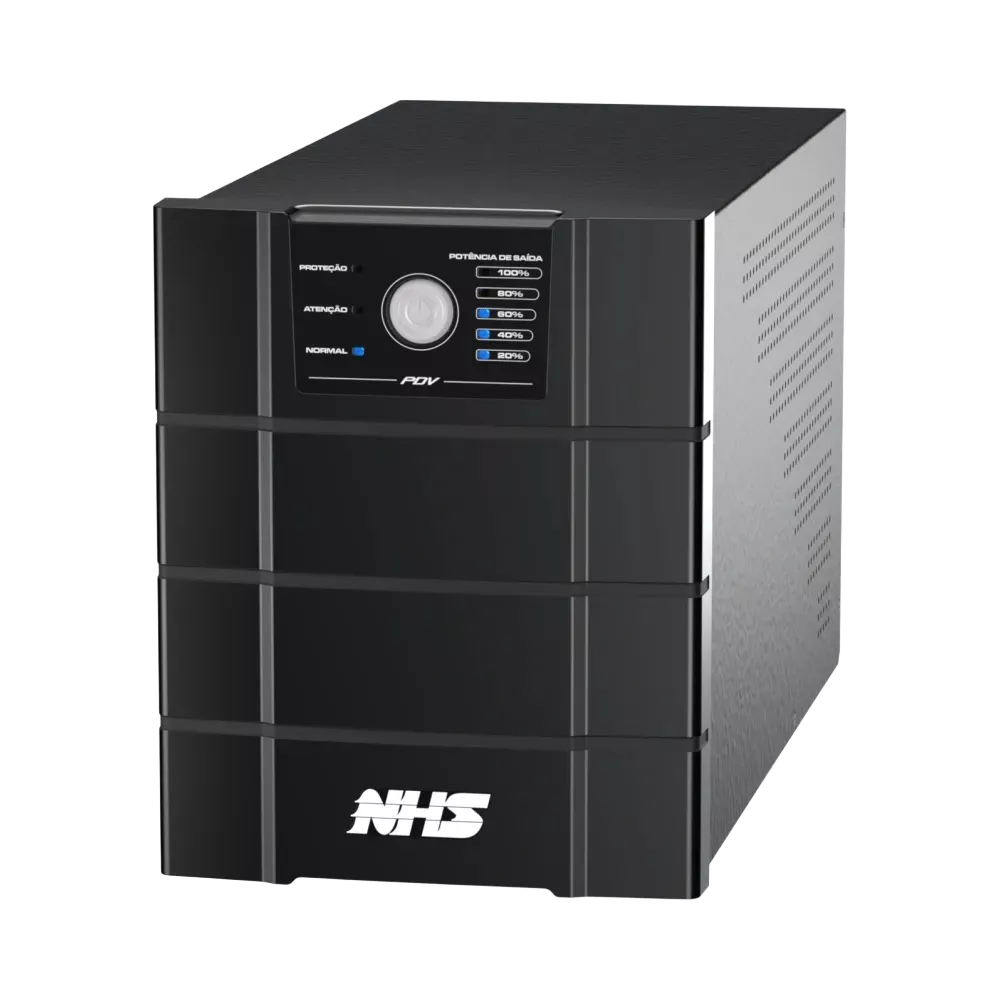 NO-BREAK NHS PDV 1400VA (C/ 2 BAT. 12V/18Ah)